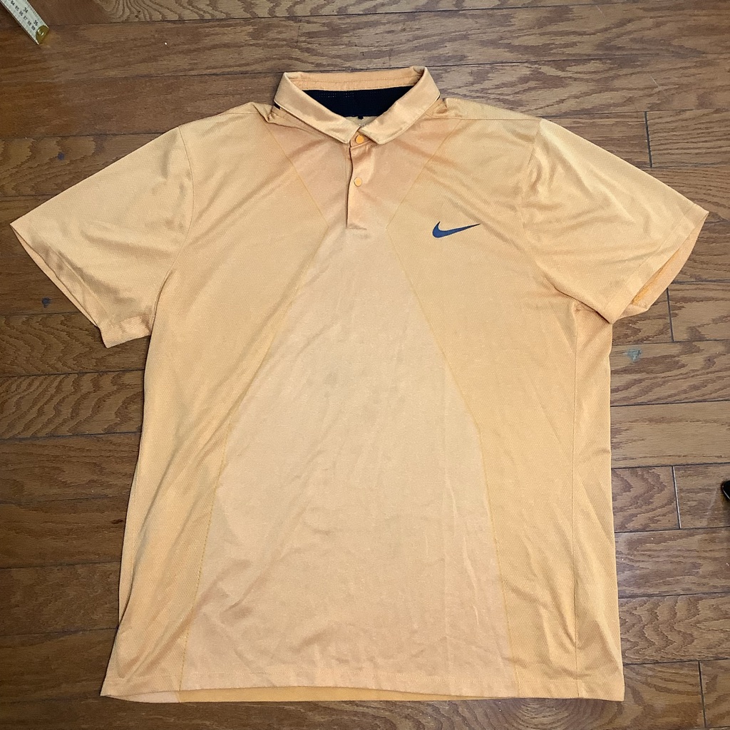 Nike Orange Golf Short Sleeve Polo Shirt Nike Orange Golf Short Sleeve Polo Shirt